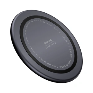 Kup Ładowarka bezprzewodowa Crong PowerSpot Fast Wireless Charger Qi 15W USB-C (Shadow Black) - CRG364 - {ean13} - Sklep Home Screen