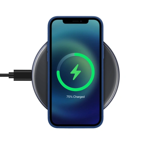 Buy Crong PowerSpot Fast Wireless Charger Qi 15W USB-C (Shadow Black) - CRG364 - {ean13} - Home Screen Store Europe