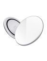 Crong PowerSpot Fast Wireless Charger Qi 15W USB-C (Silver White)