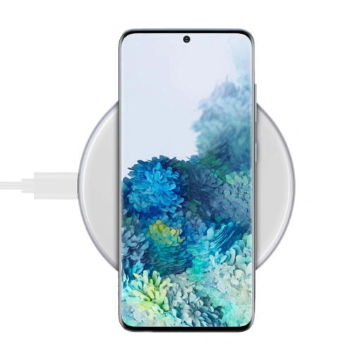 Kup Încărcător wireless Crong PowerSpot Fast Wireless ChargerQi 15W USB-C (Alb Argintiu) - CRG365 - {ean13} - Sklep Home Screen