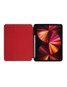 Etui Crong FlexFolio Apple iPad Air 10.9 2020/2022 (4, 5. generáció) / iPad Pro 11 2021 (3. generáció) / iPad Air 11 2024 (6. generáció) Ceruza tartó (piros)