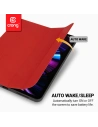 Kup Etui Crong FlexFolio Apple iPad Air 10.9 2020/2022 (4, 5 gen) / iPad Pro 11 2021 (3 gen) / iPad Air 11 2024 (6. generației) suport pentru creion (roșu) - CRG366 - {ean13} - Sklep Home Screen