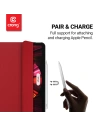 Kup Etui Crong FlexFolio Apple iPad Air 10.9 2020/2022 (4, 5. generáció) / iPad Pro 11 2021 (3. generáció) / iPad Air 11 2024 (6. generáció) Ceruza tartó (piros) - CRG366 - {ean13} - Sklep Home Screen