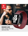 Kup Armbanduhr Crong Milano Steel Apple Watch 4/5/6/7/SE/8/9 40/41mm (rot) - CRG368 - {ean13} - Sklep Home Screen