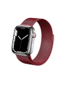 Armbanduhr Crong Milano Steel Apple Watch 4/5/6/7/SE/8/9 40/41mm (rot)
