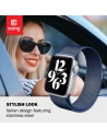 Kup Bransoleta Crong Milano Steel Apple Watch 4/5/6/7/SE/8/9 40/41mm (námořnická modř) - CRG369 - {ean13} - Sklep Home Screen