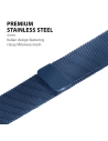 Kup Bransoleta Crong Milano Steel Apple Watch 4/5/6/7/SE/8/9 40/41mm (námořnická modř) - CRG369 - {ean13} - Sklep Home Screen