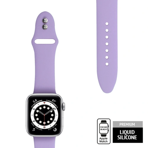 Kup Pasek Crong Liquid Apple Watch 4/5/6/7/SE/8/9/10 40/41/42mm (lila) - CRG371 - {ean13} - Sklep Home Screen