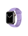 Crong Liquid Apple Watch 4/5/6/7/SE/8/9/Ultra 44/45/49mm (lila)