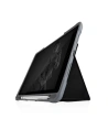 Case STM Dux Plus Duo Apple iPad 10.2 2019/2020/2021 (7., 8. und 9. Generation) MIL-STD-810G Pencil-Ladegerät (Schwarz)