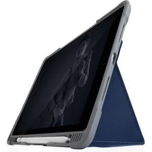 Kup Etui STM Dux Plus Duo Apple iPad 10.2 2019/2020/2021 (7., 8. i 9. generacji) MIL-STD-810G Pencil charger (Midnight Blue) - STM15 - {ean13} - Sklep Home Screen