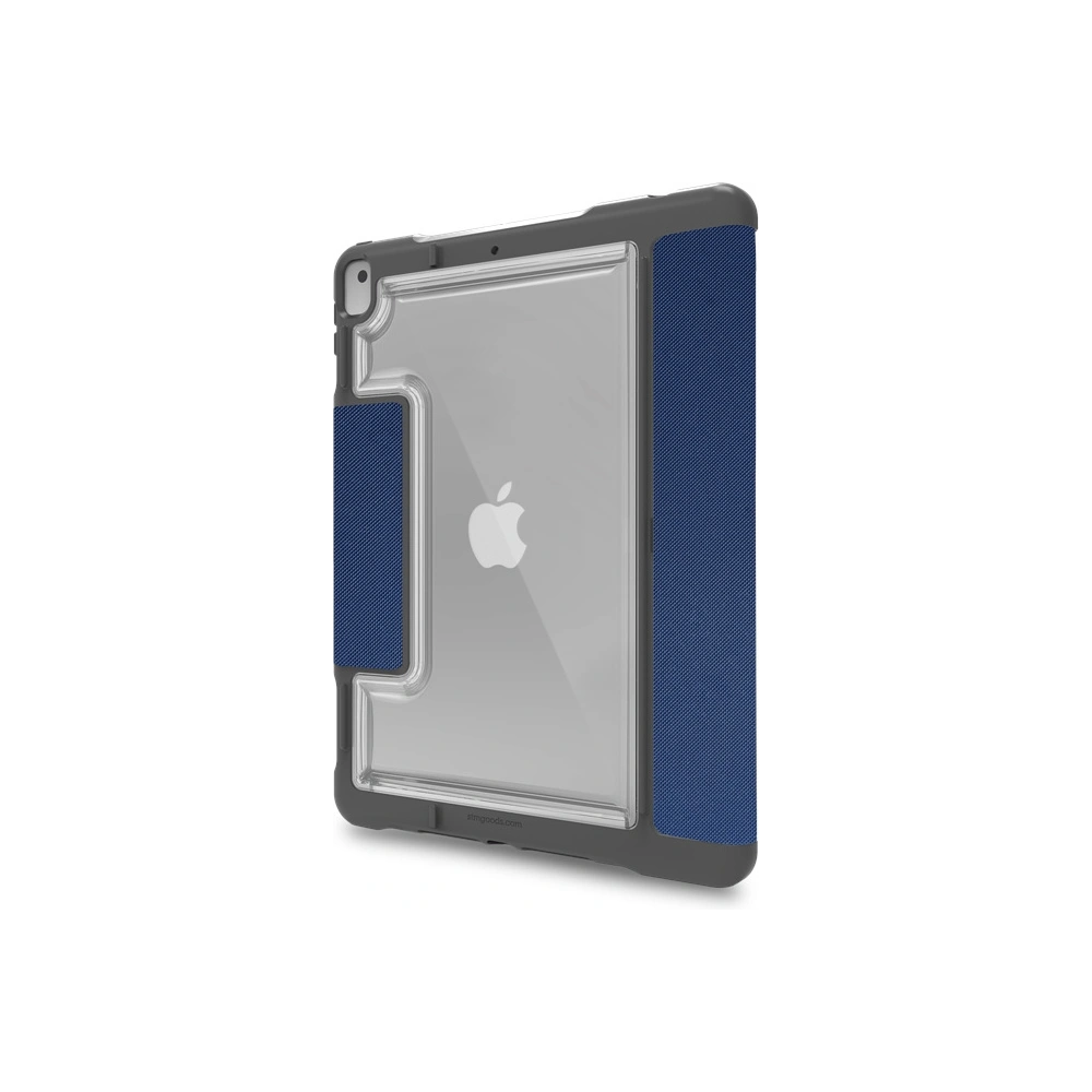 Etui STM Dux Plus Duo Apple iPad 10.2 2019/2020/2021 (7., 8. i 9. generacji) MIL-STD-810G Pencil charger (Midnight Blue)