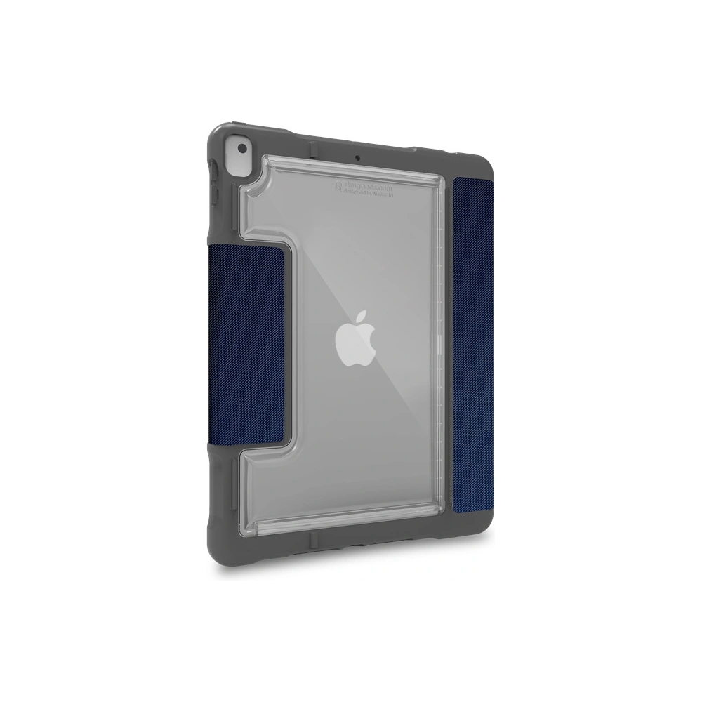 Etui STM Dux Plus Duo Apple iPad 10.2 2019/2020/2021 (7., 8. i 9. generacji) MIL-STD-810G Pencil charger (Midnight Blue)