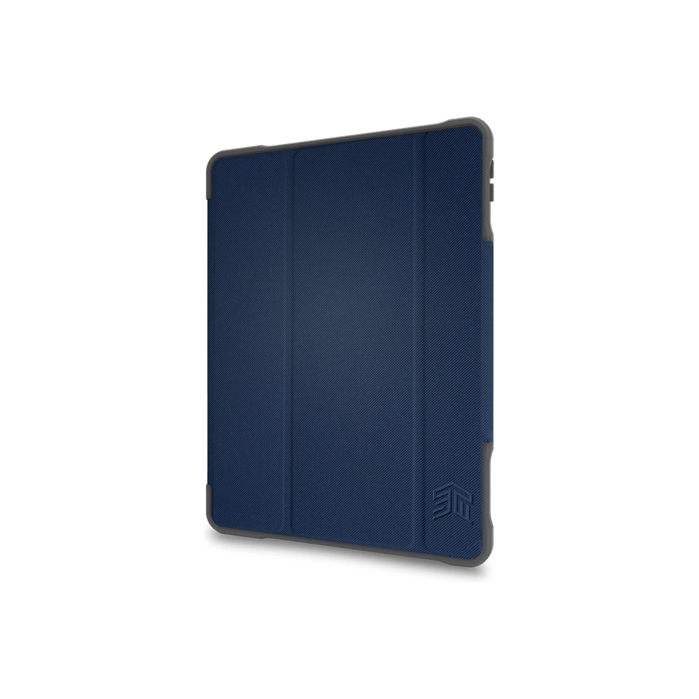 Etui STM Dux Plus Duo Apple iPad 10.2 2019/2020/2021 (7., 8. i 9. generacji) MIL-STD-810G Pencil charger (Midnight Blue)