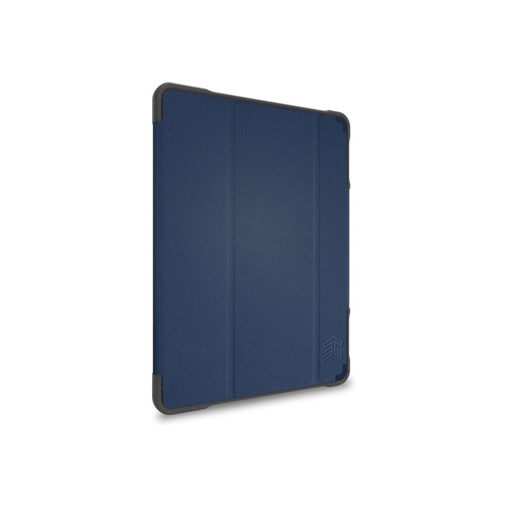 Etui STM Dux Plus Duo Apple iPad 10.2 2019/2020/2021 (7., 8. i 9. generacji) MIL-STD-810G Pencil charger (Midnight Blue)