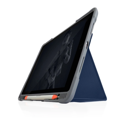 Kup Etui STM Dux Plus Duo Apple iPad 10.2 2019/2020/2021 (7., 8. és 9. generáció) MIL-STD-810G Ceruza töltő (Éjféli kék) - STM15 - {ean13} - Sklep Home Screen