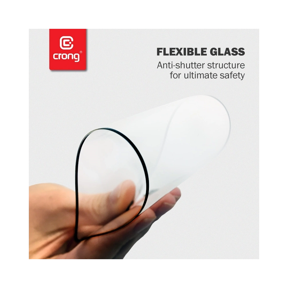 Szkło hybrydowe Crong 7D Nano Flexible Glass Xiaomi Mi 11 Lite 5G