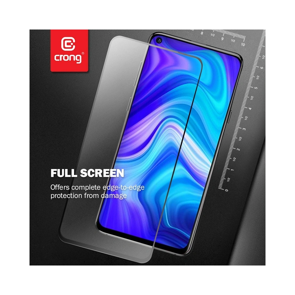 Szkło hybrydowe Crong 7D Nano Flexible Glass Xiaomi Mi 11 Lite 5G