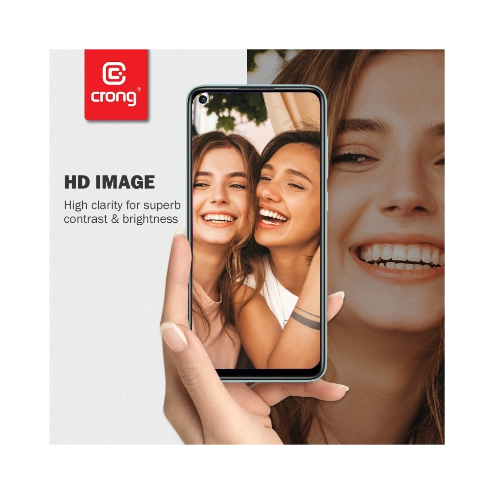Szkło hybrydowe Crong 7D Nano Flexible Glass Xiaomi Mi 11 Lite 5G