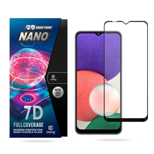 Kup Hibrid üveg Crong 7D Nano Rugalmas Üveg Samsung Galaxy A22 5G - CRG375 - {ean13} - Sklep Home Screen