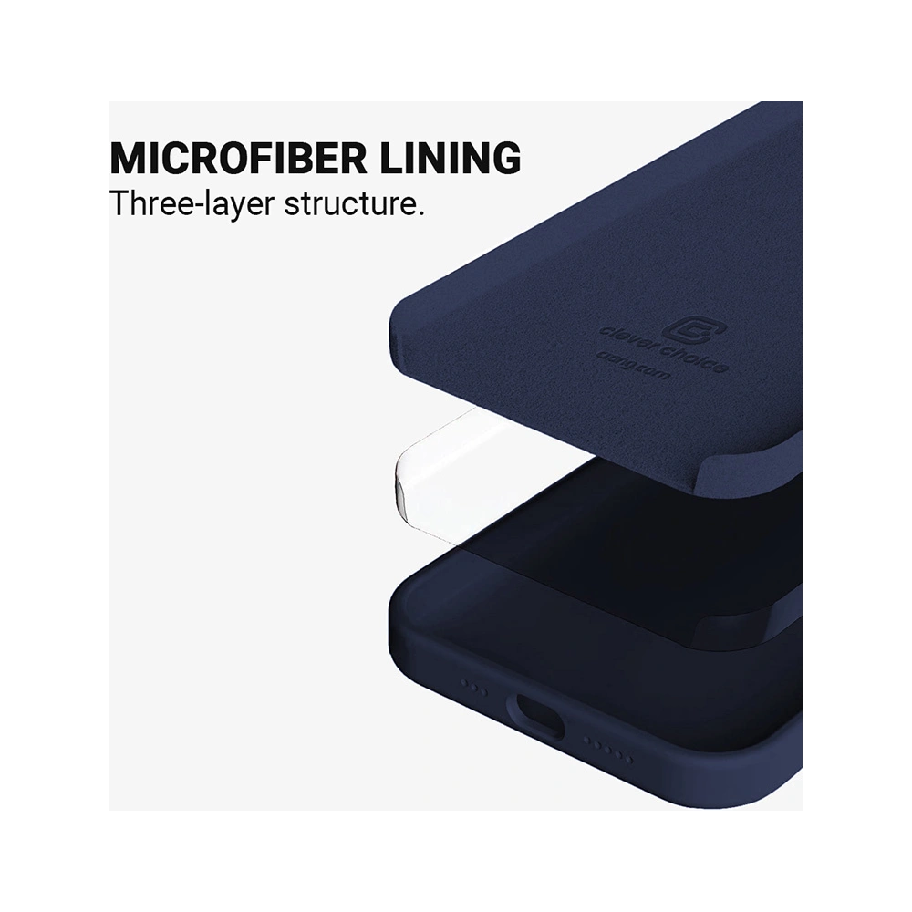 Etui Crong Color Cover Apple iPhone 13 (granatowy)