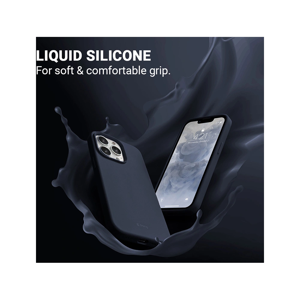 Etui Crong Color Cover Apple iPhone 13 (granatowy)