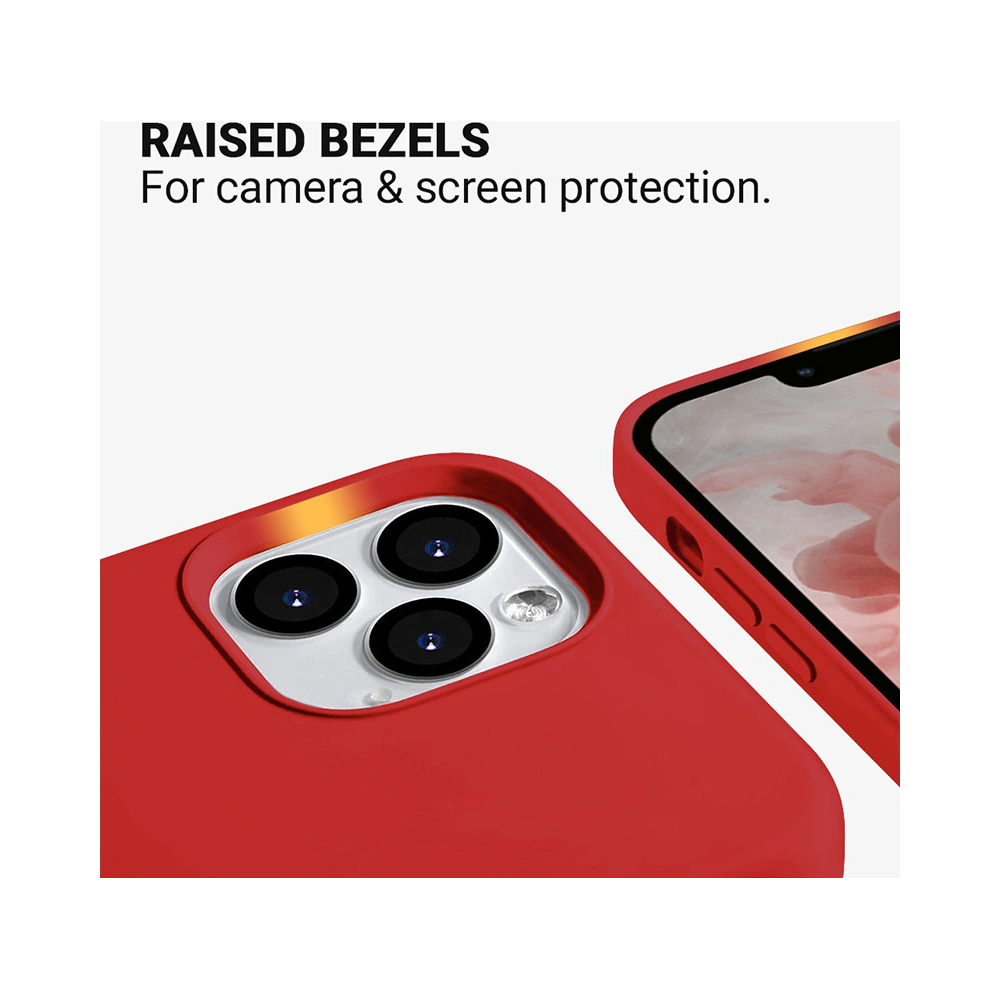 Etui Crong Color Cover Apple iPhone 13 (czerwony)