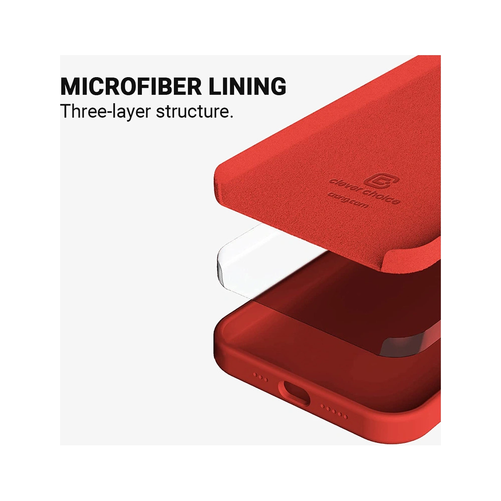 Etui Crong Color Cover Apple iPhone 13 (czerwony)