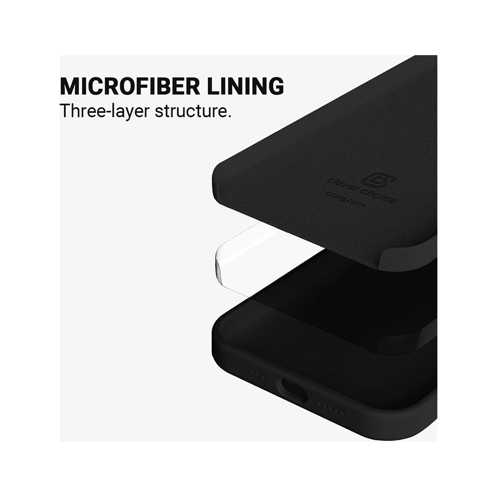 Etui Crong Color Cover Apple iPhone 13 Pro (czarny)