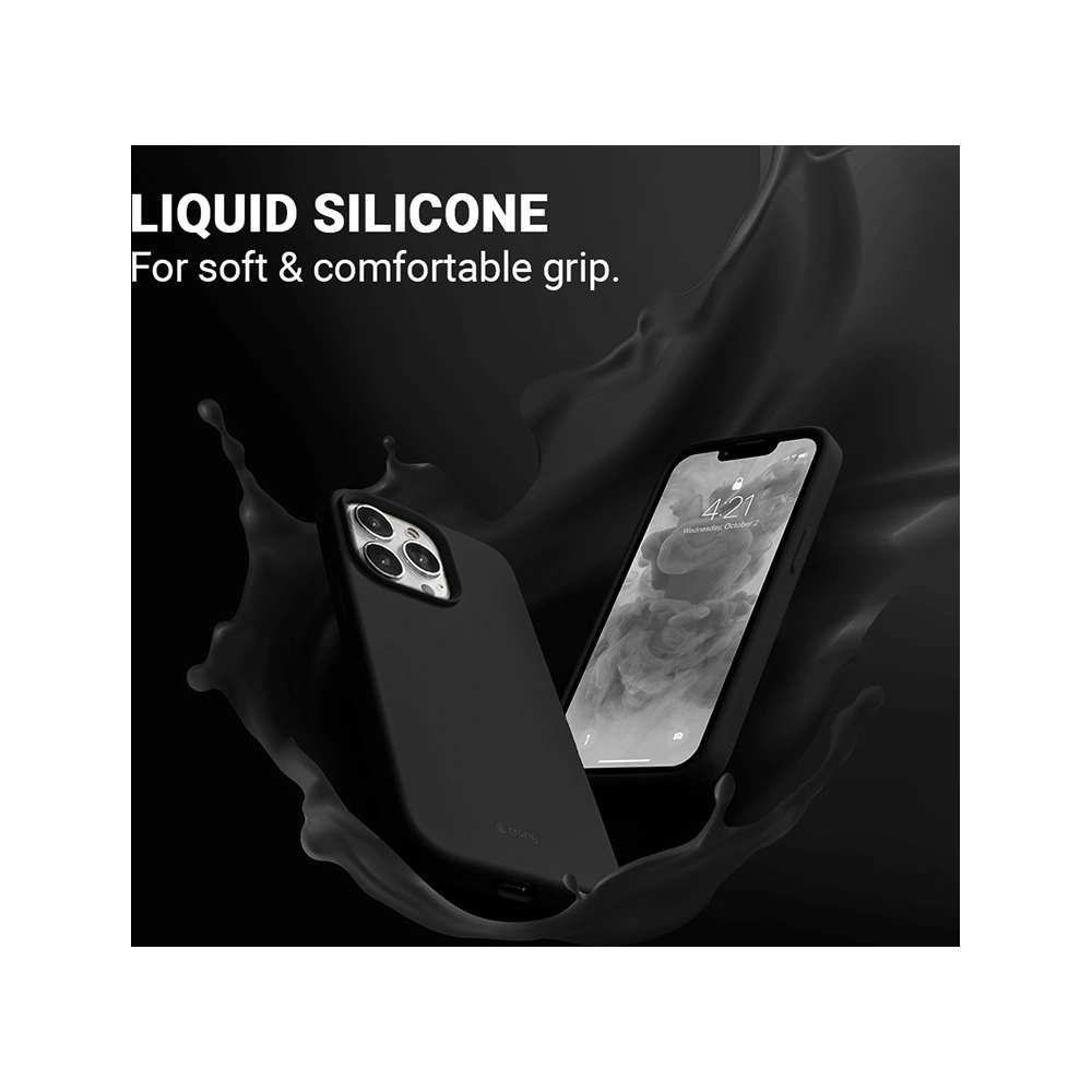 Etui Crong Color Cover Apple iPhone 13 Pro (czarny)