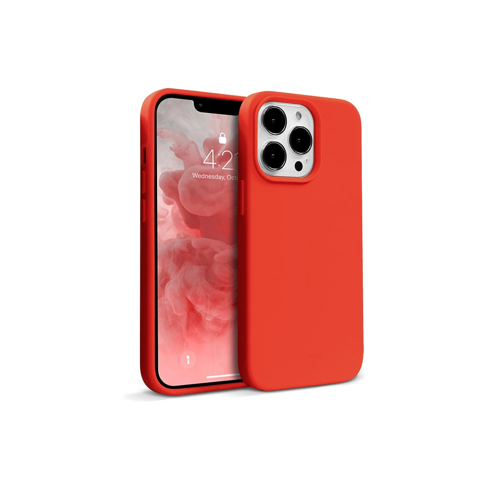Etui Crong Color Cover Apple iPhone 13 Pro Max (czerwony)