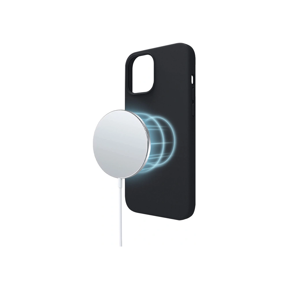 Etui Crong Color Cover Magnetic MagSafe Apple iPhone 13 (czarny)