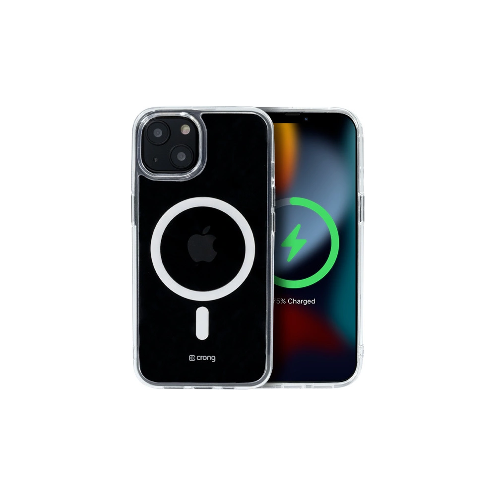 Etui Crong Clear MAG Cover MagSafe Apple iPhone 13 (przezroczysty)