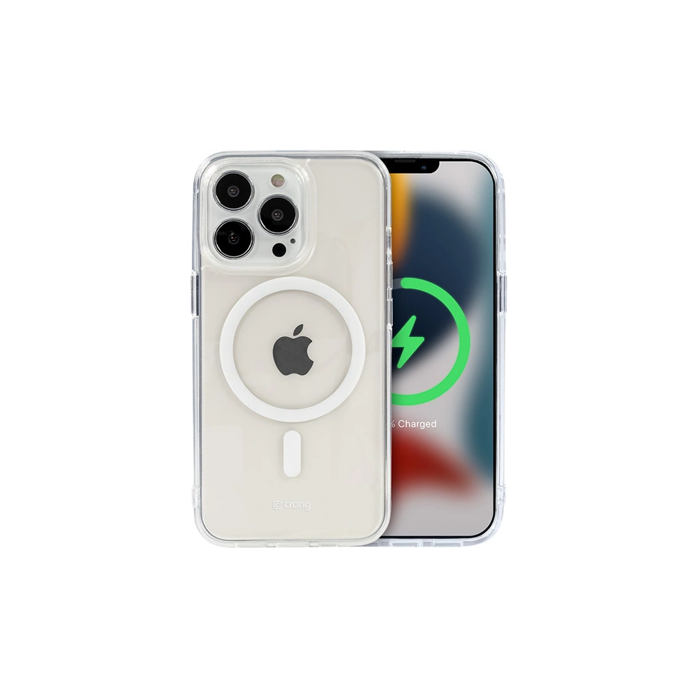 Etui Crong Clear MAG Cover MagSafe Apple iPhone 13 Pro (przezroczysty)
