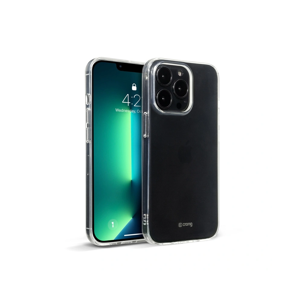 Etui Crong Crystal Slim Cover Apple iPhone 13 Pro (przezroczysty)