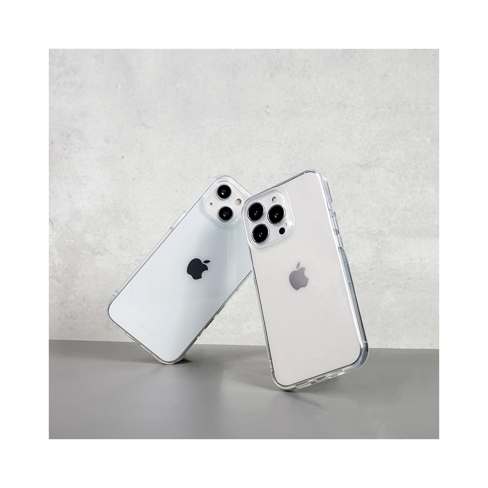 Etui Crong Crystal Slim Cover Apple iPhone 13 Pro (przezroczysty)