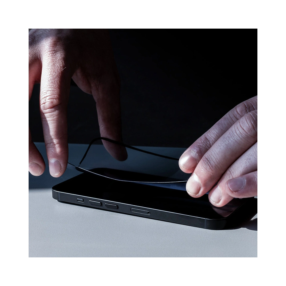 Szkło hybrydowe Crong 7D Nano Flexible Glass Apple iPhone 13 mini