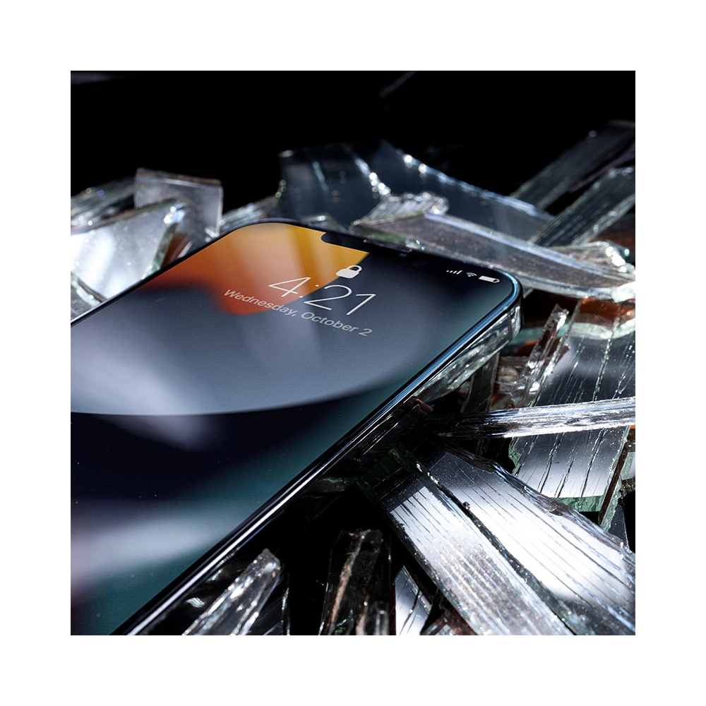 Szkło hybrydowe Crong 7D Nano Flexible Glass Apple iPhone 13 mini