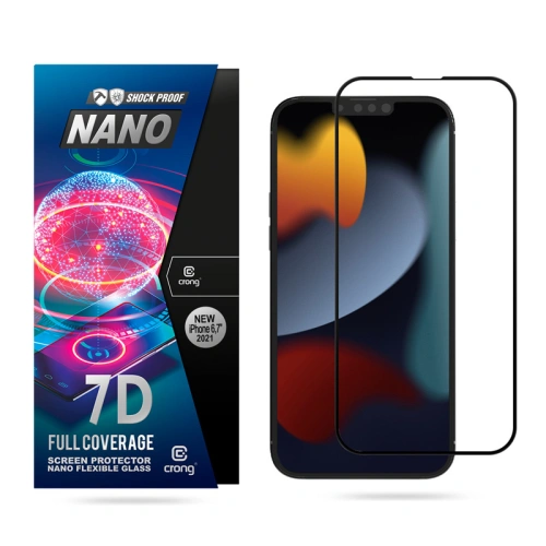 Buy Crong 7D Nano Flexible Glass Apple iPhone 14 Plus / 15 Plus - CRG403 - {ean13} - Home Screen Store Europe