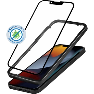Kup Szkło hartowane Crong Anti-Bacterial 3D Armour Glass Apple iPhone 14/13/13 Pro + ramka instalacyjna - CRG405 - {ean13} - Sklep Home Screen