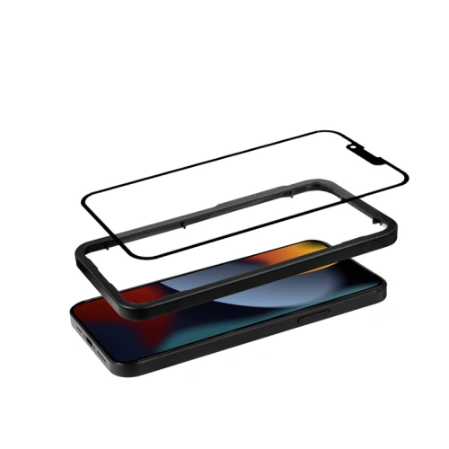 Kup Szkło hartowane Crong Anti-Bacterial 3D Armour Glass Apple iPhone iPhone 14 Plus / 15 Plus + ramka instalacyjna - CRG406 - {ean13} - Sklep Home Screen