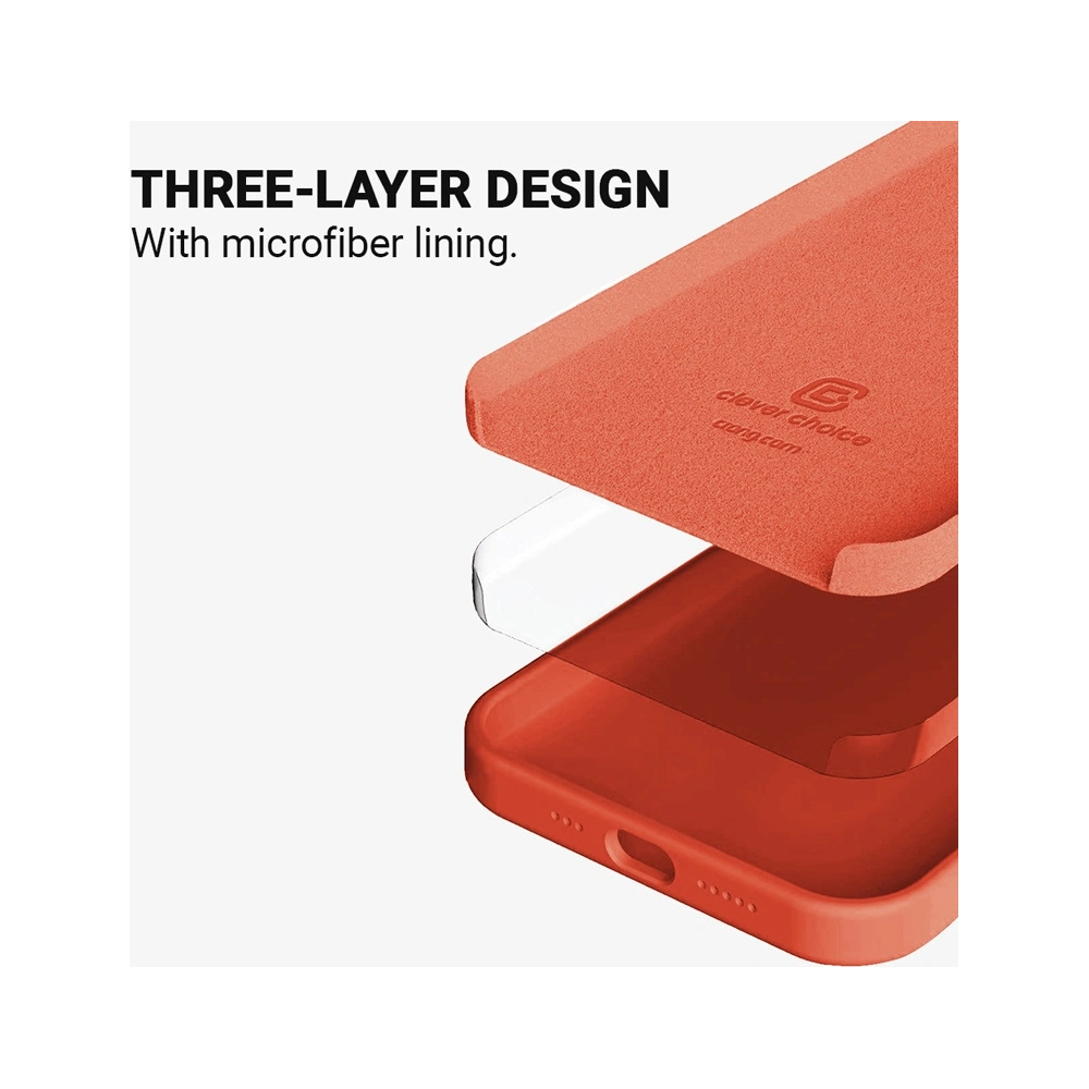 Etui Crong Color Cover Apple iPhone 13 (koralowy)