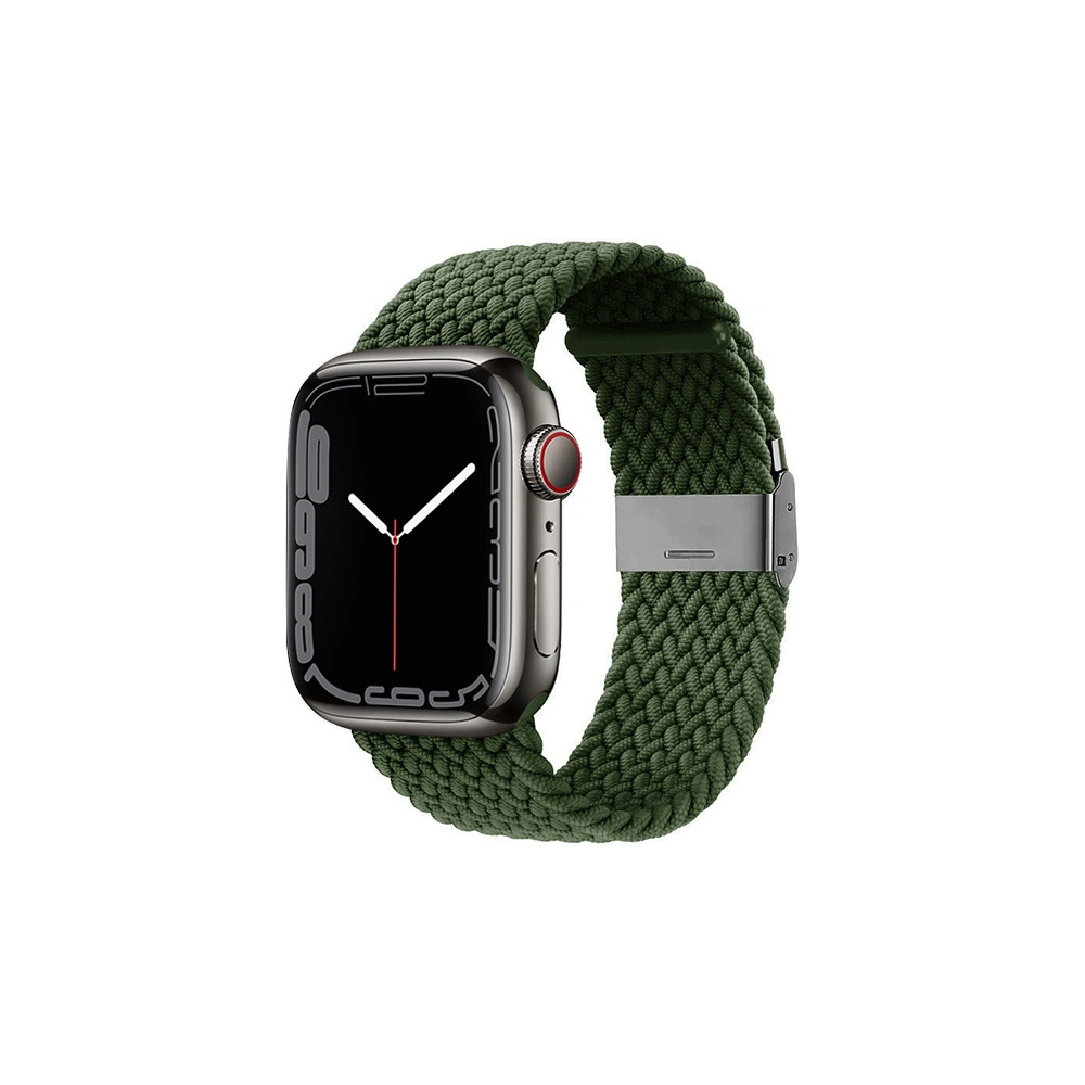 Pasek Crong Wave Band Apple Watch 4/5/6/7/SE/8/9/10 40/41/42mm (zielony)