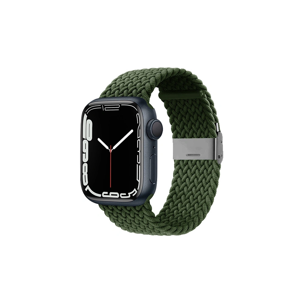 Pasek Crong Wave Band Apple Watch 4/5/6/7/SE/8/9/10 40/41/42mm (zielony)