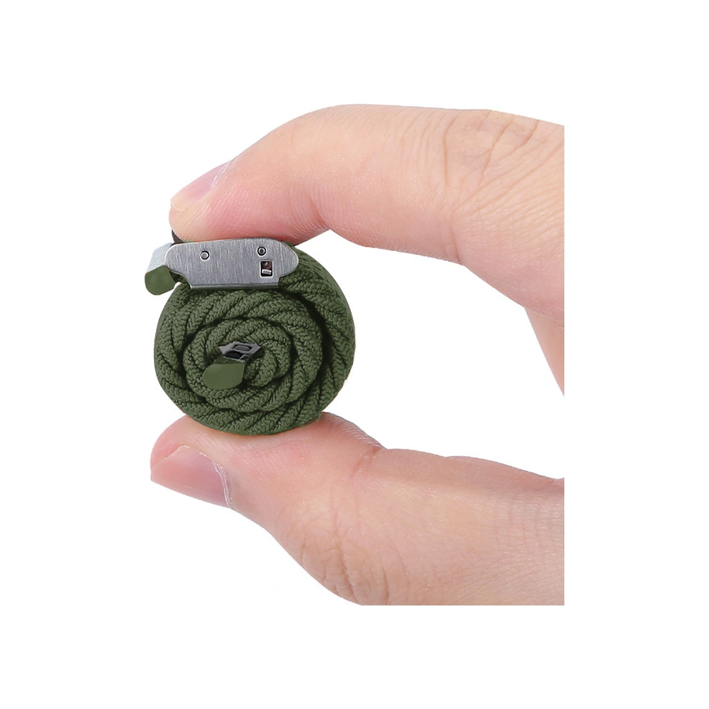 Pasek Crong Wave Band Apple Watch 4/5/6/7/SE/8/9/10 40/41/42mm (zielony)