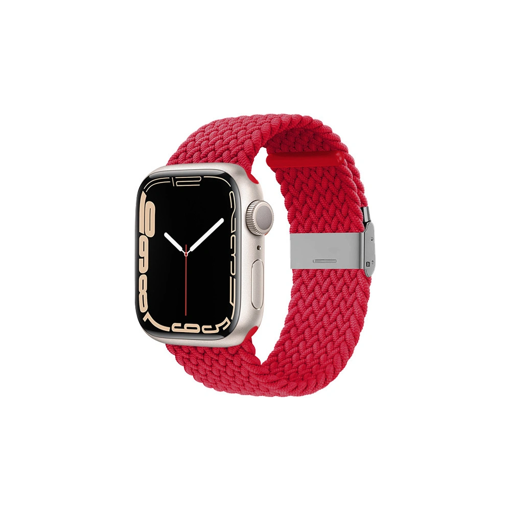 Pasek Crong Wave Band Apple Watch 4/5/6/7/SE/8/9/10 40/41/42mm (czerwony)