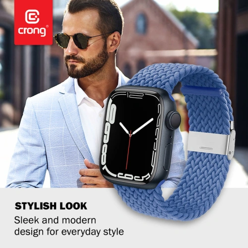 Kup Pasek Crong Wave Band Apple Watch 4/5/6/7/SE/8/9/10 40/41/42mm (kék) - CRG424 - {ean13} - Sklep Home Screen
