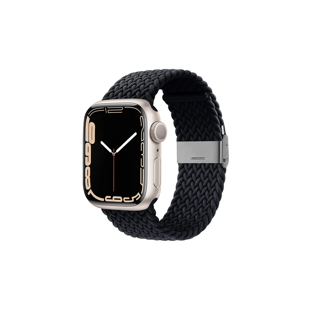 Pasek Crong Wave Band Apple Watch 4/5/6/7/SE/8/9/10 40/41/42mm (grafitowy)