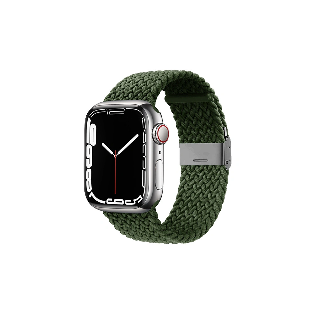 Pasek Crong Wave Band Apple Watch 4/5/6/7/SE/8/9/Ultra 44/45/49mm (zielony)