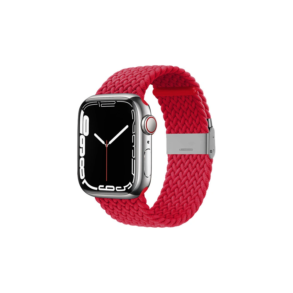 Pasek Crong Wave Band Apple Watch 4/5/6/7/SE/8/9/Ultra 44/45/49mm (czerwony)